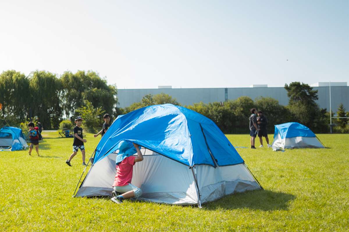 Tent Building